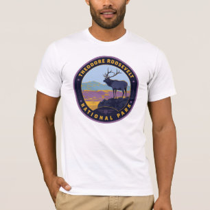 T-shirt Le Parc national de Theodore Roosevelt