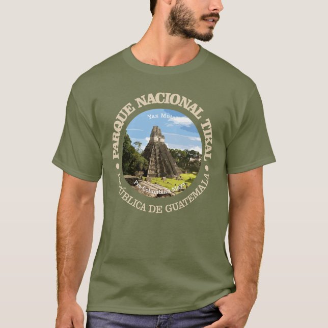 T-shirt Le Parc national de Tikal (Devant)