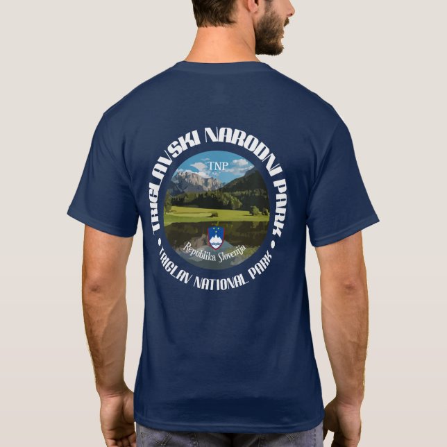 T-shirt Le Parc national de Triglav (Dos)
