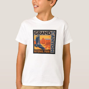 T-shirt Le Parc national du Grand Canyon   Condor