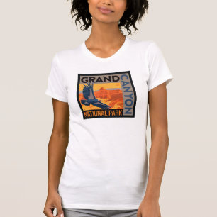 T-shirt Le Parc national du Grand Canyon Condor