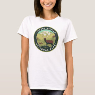 T-shirt Le Parc national du Mont Rainier