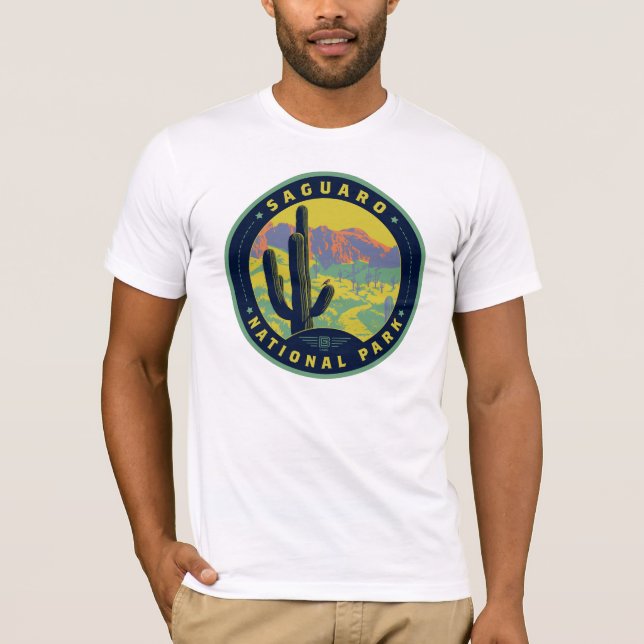 T-shirt Le Parc national du Saguaro (Devant)