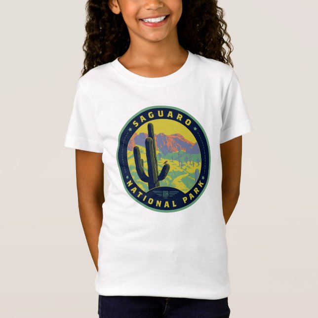 T-Shirt Le Parc national du Saguaro (Devant)