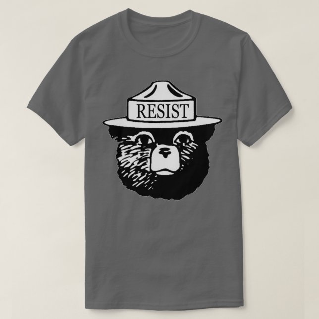 T-shirt Le parc national Smokey Resist (Design devant)