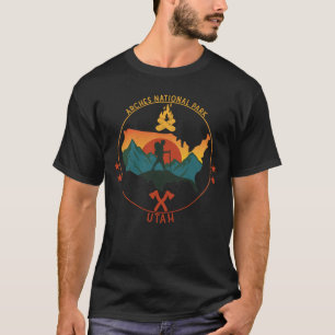 T-shirt Le Parc national vintage Arches