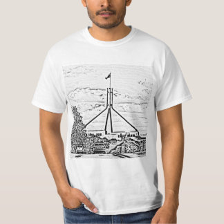 T-shirt Le Parlement australien - Canberra