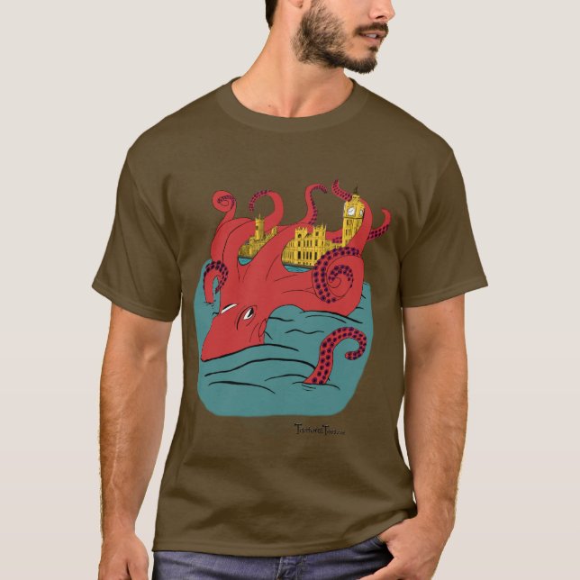 T-shirt Le Parlement de poulpes (Devant)