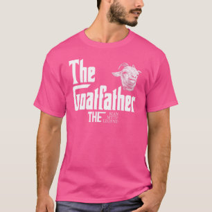 T-shirt Le Parrain Agricole Animaux Fermier Rancher Chèvre
