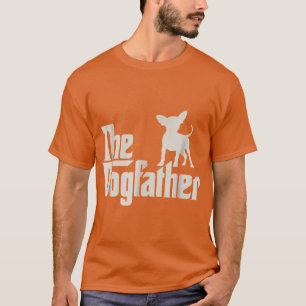 T-shirt Le Parrain Chien Chihuahua Propriétaire de chien d