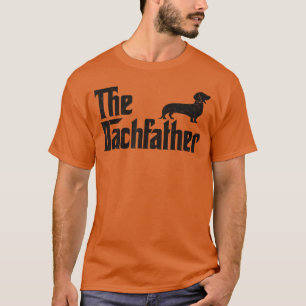 T-shirt Le Parrain Chien Dachshund Wiener Dog Drôle Papa