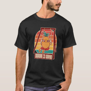 T-shirt Le partage, c'est prendre soin de l'ananas Swinger