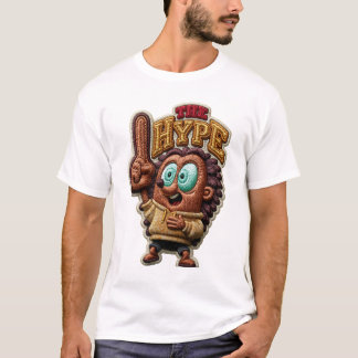 T-shirt Le Patch Brodé Hérisson Drôle de Hype Cadeau