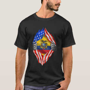 T-shirt Le patrimoine équatorien de l'Equateur racine le d