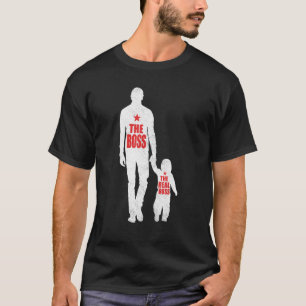 T-shirt Le Patron Le vrai chef Fête des pères Papa Fils Fi