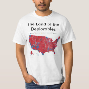 T-shirt Le pays des déplorables