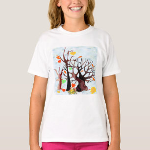 T-shirt Le pays des merveilles de l'automne