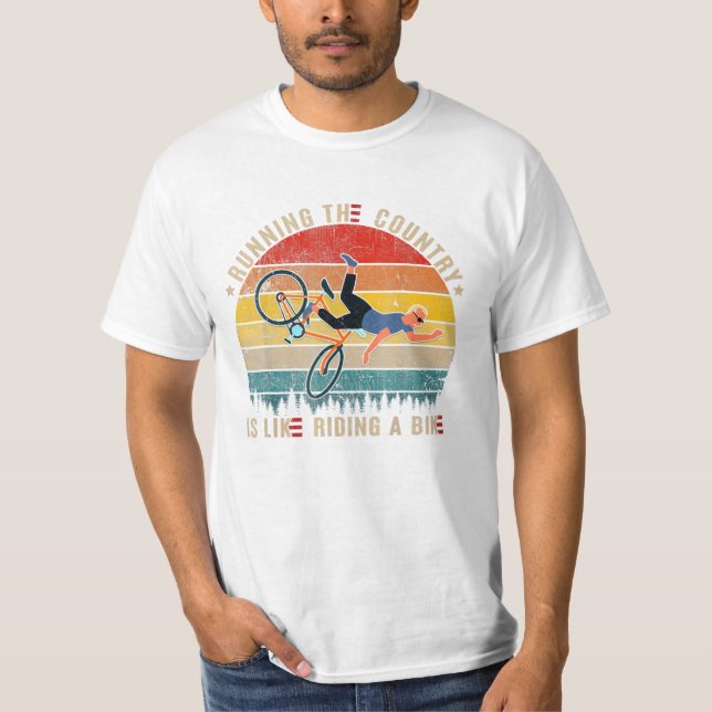 T-shirt Le Pays Est Comme Le Riding (Devant)