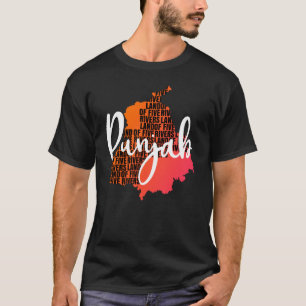 T-shirt Le Pendjab au pays des cinq rivières