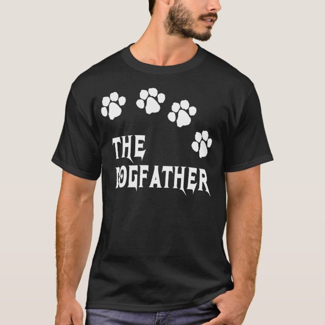 T-SHIRT LE PÈRE DE CHIEN (Devant)
