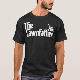 T-shirt Le Père de la pelouse Funny Lawn Mower Papa cadeau