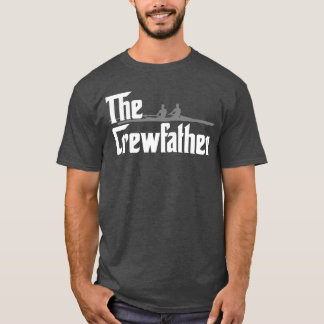 T-shirt Le père de l'équipage Rame Drôle Rameurs Cadeau ré