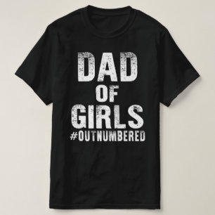 T-shirt le père des filles a dépassé la fête des père