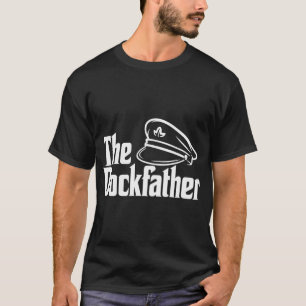 T-shirt Le père Dock capitaine du bateau Papa Pères Da