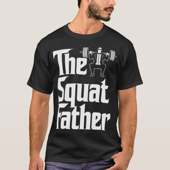 T-shirt Le Père du Squat - Gymnase Drôle (Devant)