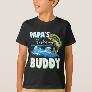 T-shirt Le père et le fils Pêcheur papa