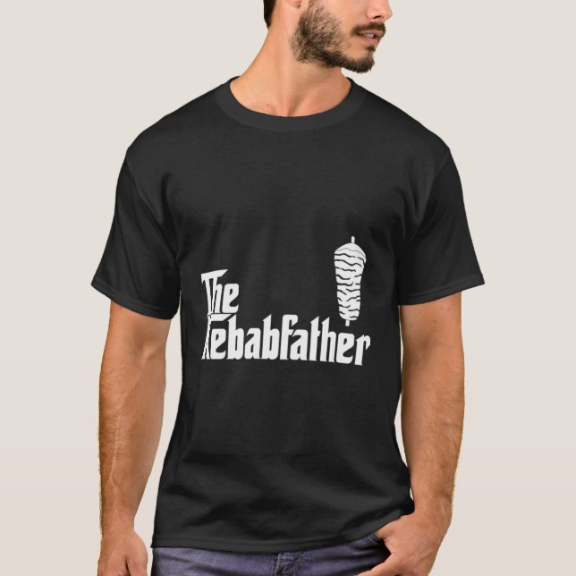 T-shirt Le père Kebab Doner Kebab Maker Papa (Devant)