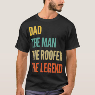 T-shirt Le Père L'Homme Le Toit La Légende