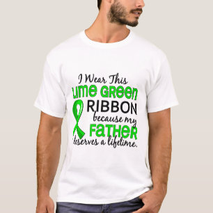 T-shirt Le père mérite le lymphome de vie