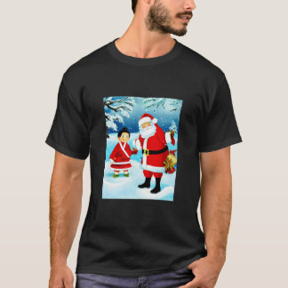 T-shirt Le Père Noël au Japon