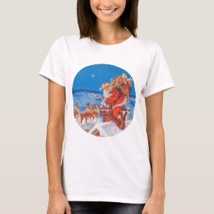 T-shirt Le père noël la nuit avant Noël