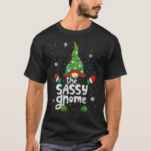 T-shirt Le Père Noël Nain Impertinent Famille Groupe de No