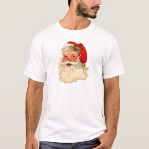 T-shirt Le père noël rouge et blanc vintage