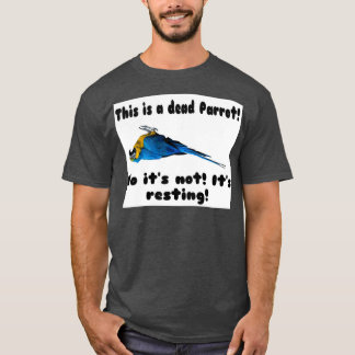 T-shirt Le perroquet au repos des amp morts