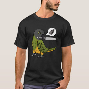 T-shirt Le Perroquet De Couteau Veut Des Graines Au Parrot