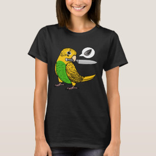 T-shirt Le Perroquet De Couteau Veut Des Graines I Yellow 