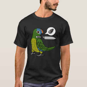 T-shirt Le Perroquet de couteau veut des graines Je Pêche