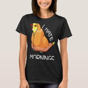 T-shirt Le Perroquet Fatigué déteste les matins I Ringne I