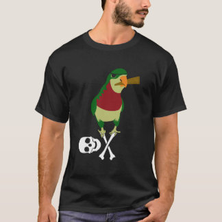 T-shirt Le perroquet renverse le pirate