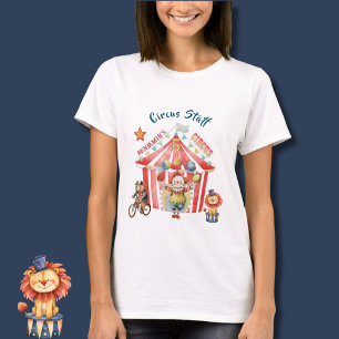 T-shirt Le personnel du cirque Big Top Carnival Cinquième 