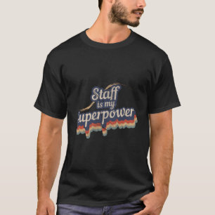 T-shirt Le Personnel Est Mon Personnel De Design Superpowe