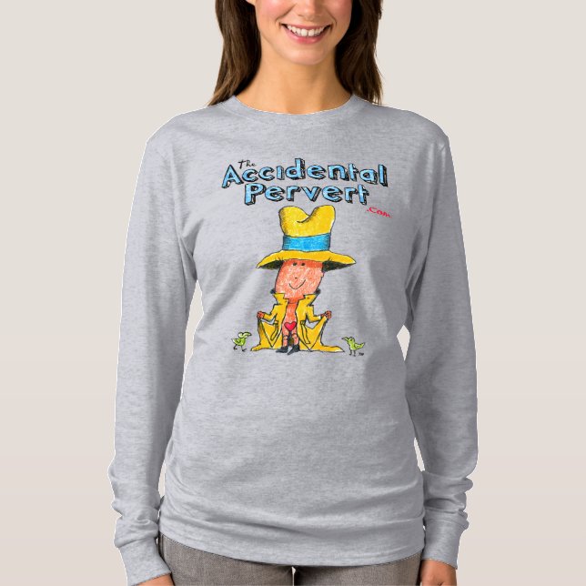 T-shirt Le pervers accidentel (Devant)