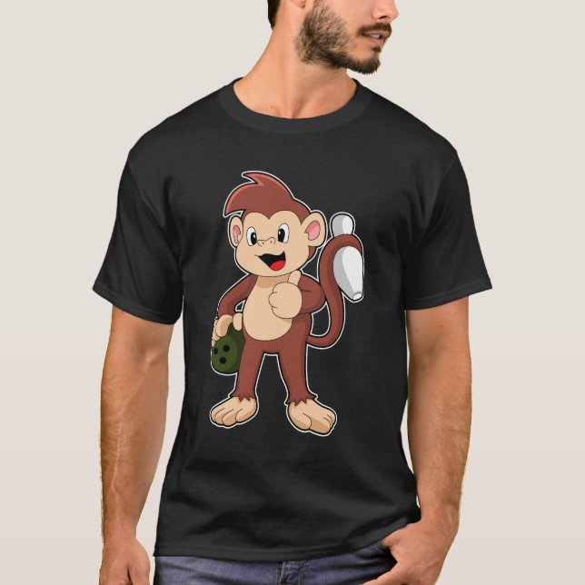 T-shirt Le Petit Bowling (Devant)