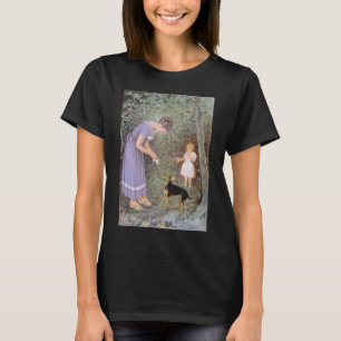 T-shirt Le petit chien gourmand par Guido Marzulli, réalis