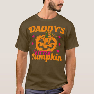 T-shirt Le petit Citrouille de papa d'Halloween
