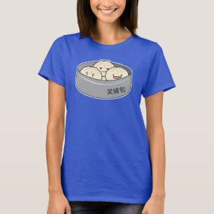 T-shirt Le petit déjeuner chinois de dim sum de petit pain